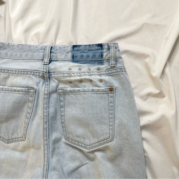 Ksubi Slim Pin Oblivion High Rise or Waisted Frayed Hem Cotton Denim Jeans 26 - Picture 12 of 14